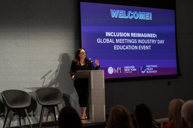MPI's inclusion reimagined: global meetings industry day education event, Convene 360 Madison ave NYC