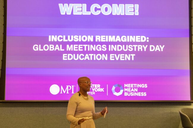 MPI's inclusion reimagined: global meetings industry day education event, Convene 360 Madison ave NYC