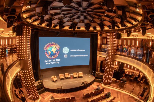 Capturing the Geospatial Risk Summit 2025 – A Corporate Event