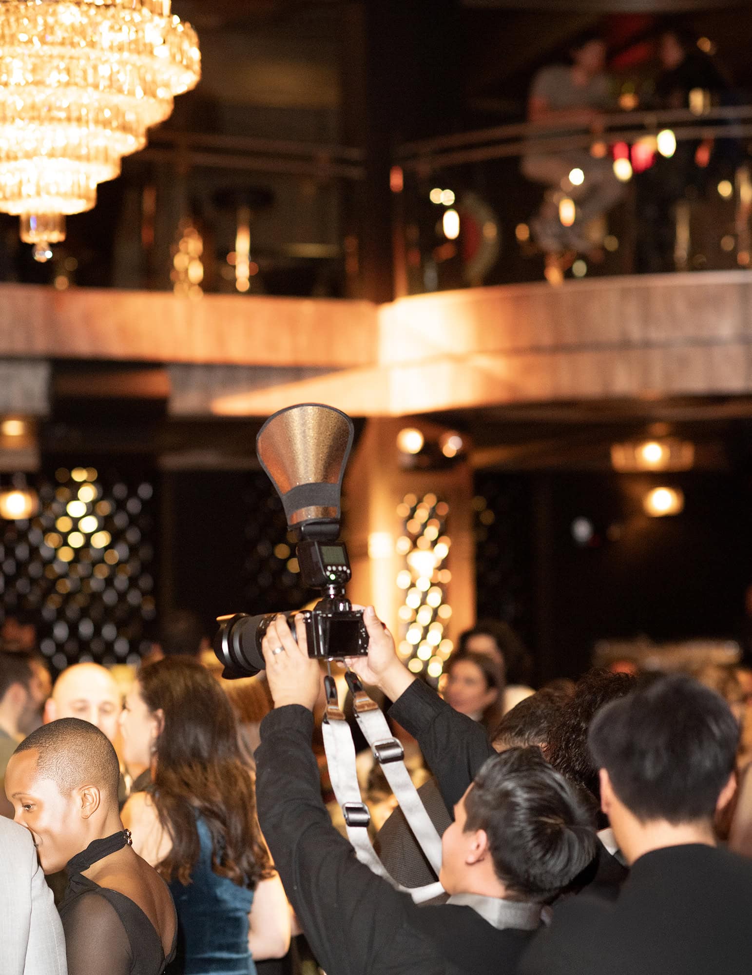 Behind the scenes corporate event photography